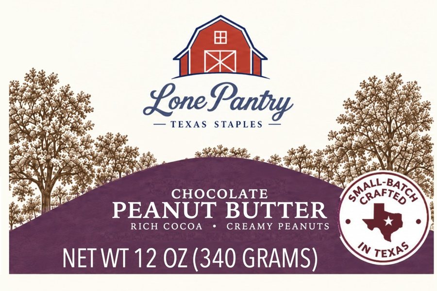 Lone Pantry label
